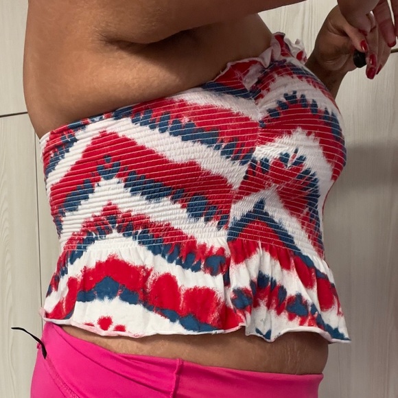 Red white and blue Halter Top - Picture 2 of 3
